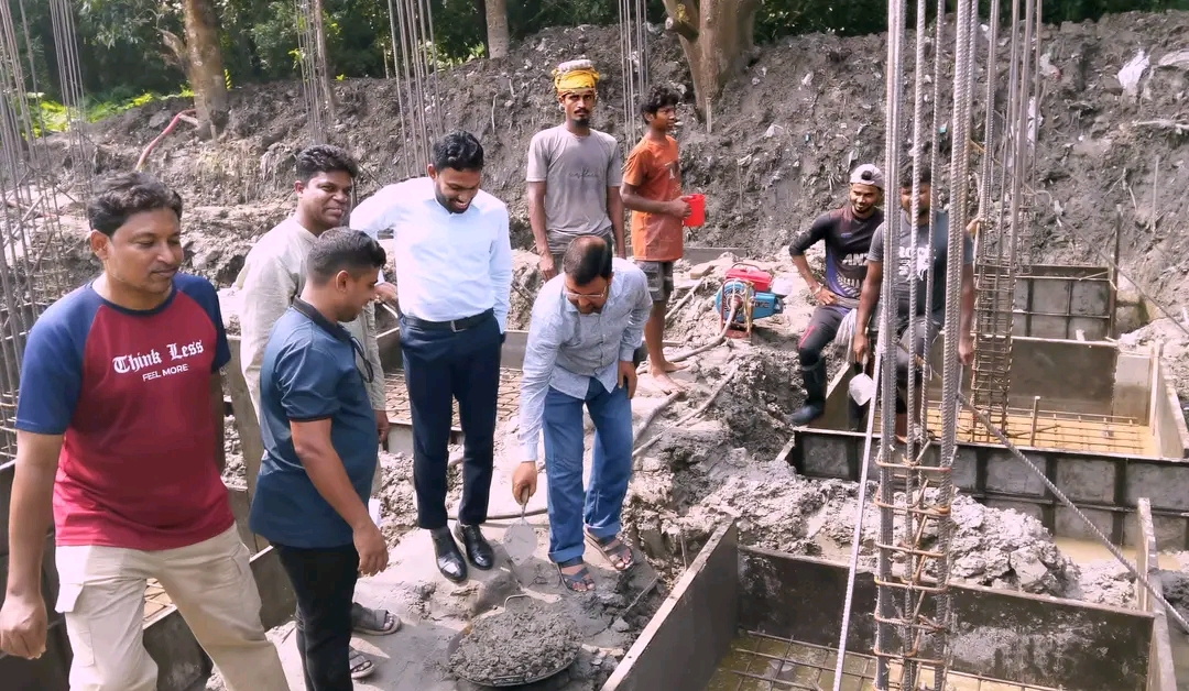 সাতক্ষীরার কালিগঞ্জের মৌতলা ইউনিয়নে ভূমি অফিসের নতুন ভবনের ভিত্তিপ্রস্তর স্থাপন